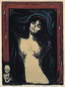 Madonna milující žena, 1895-1900 od Edvard Munch