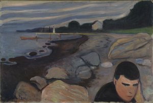 Melancholie od Edvard Munch