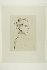 paní Marie Lindeová od Edvard Munch