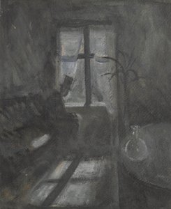 Noc v Saint Cloud od Edvard Munch