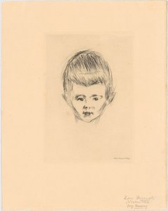 Portrét Andrease Schwarze od Edvard Munch