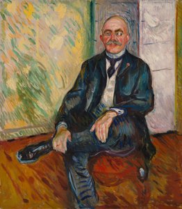 Portrét Gustafa Schieflera od Edvard Munch