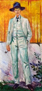 Portrét malíře Ludviga Karstena od Edvard Munch