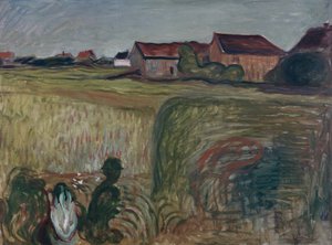 Letní noc od Edvard Munch