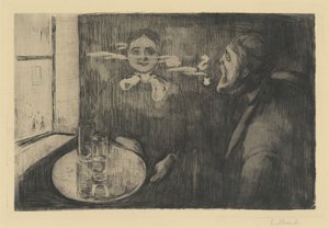 Tête à Tête od Edvard Munch