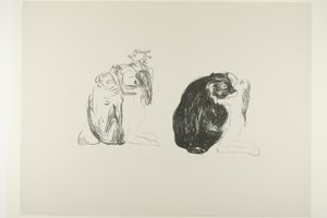 Medvěd z Alfy a Omegy od Edvard Munch