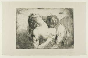 Kousnutí od Edvard Munch