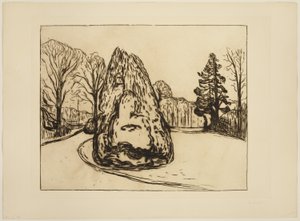 Zahrada od Edvard Munch