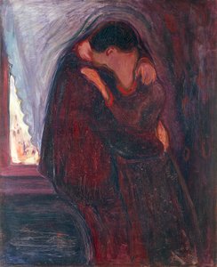 Polibek od Edvard Munch