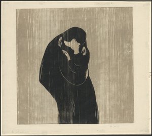 Polibek IV od Edvard Munch