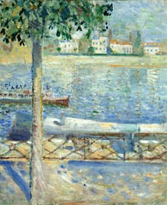 Seina v Saint-Cloud od Edvard Munch