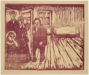 Pach smrti od Edvard Munch