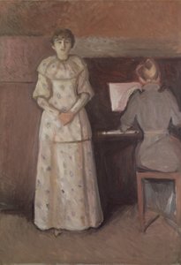 Dvě sestry, Ragnhild a Dagny Juel od Edvard Munch