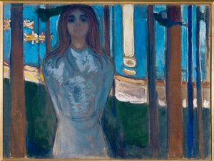 Hlas (olej na plátně) od Edvard Munch