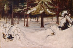 Zimní od Edvard Munch