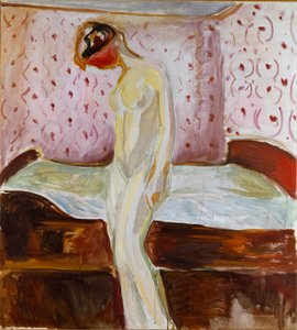 Mladá dívka v pláči od Edvard Munch