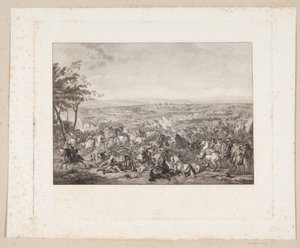 Bitva u Turína 1706 od Edvard Sonne