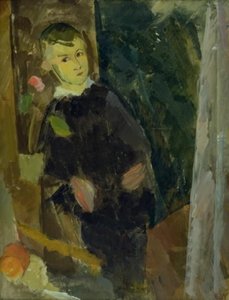 Portrét chlapce od Edvard Weie