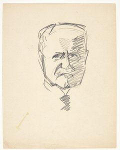 Studie k portrétu dr.med. Carl Lorentzen (1860-1932)