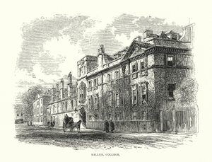 Balliol College (rytina) od Edward (after) Whymper