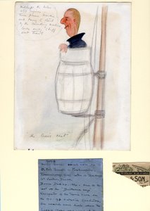 Henry Pennell, 1910-12 (wc a tužka na papíře) od Edward Adrian Wilson