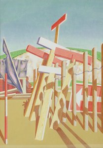Sussexský by-pass od Edward Alexander Wadsworth