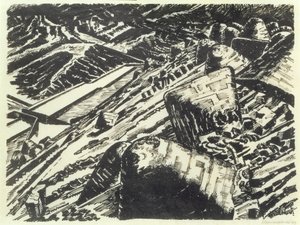 Naběračka Struska, Starý kopec od Edward Alexander Wadsworth