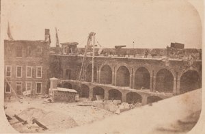 Evakuace Fort Sumter, duben 1861, duben 1861.