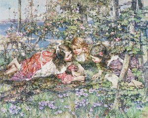Letní idylka od Edward Atkinson Hornel
