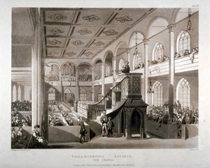 Kaple instituce Philanthropic Society, London Road, Southwark, Londýn, 1809 od Edward Blackburn