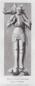 Podobizna Richarda Beauchampa, hraběte z Warwicku (rytina) od Edward Blore