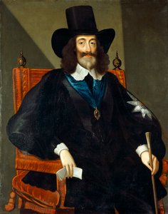 Portrét Karla I. u soudu od Edward Bower