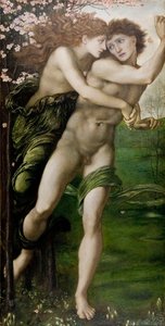 Phyllis a Demofon od Edward Burne Jones