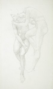 Sedící žena od Edward Burne-Jones