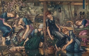 The Briar Rose, The Garden Court, c1890, 1922. od Edward Burne Jones