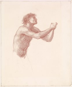 The Hill of Venus - Male Nude - Study of one of the Reapers for Reapers Apelating to Venus