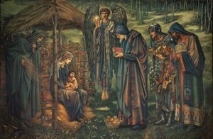 Betlémská hvězda od Edward Burne Jones