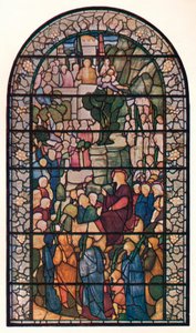 Christs Entry into Jerusalem, Window in Church of St. Peter, Vere Street, London, c1883 od Edward Burne Jones