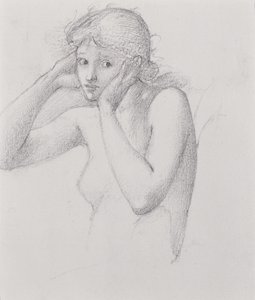Hill Fairy (viz 452519 recto) od Edward Burne Jones