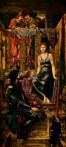 Král Cophetua a žebrácká služka, 1884, 1911 od Edward Burne Jones