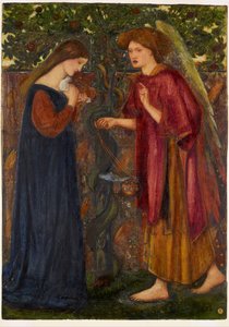 Zvěstování od Edward Burne Jones