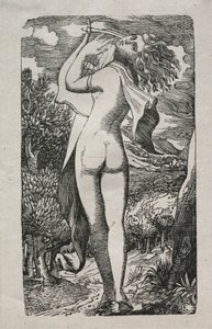 Bacchante aneb Hráč na lyře, 1829.