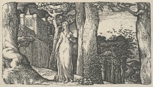 Dáma s věžemi, 1829. od Edward Calvert
