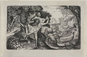 Cyder Feast od Edward Calvert