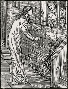 Přichází do druhého od Edward Coley (after) Burne Jones
