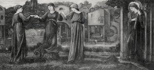 Mlýn od Edward Coley (after) Burne Jones