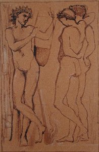 Hymenaeus (uhlí na papíře) od Edward Coley Burne Jones