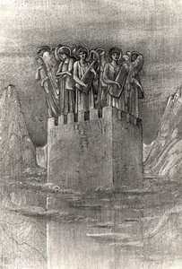 Hynum Gloriae Tuae Canimus od Edward Coley Burne Jones