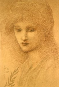 Portrét Laury Littletonové od Edward Coley Burne Jones