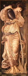 Temperance, cca 1867 (kombinovaná média) od Edward Coley Burne Jones